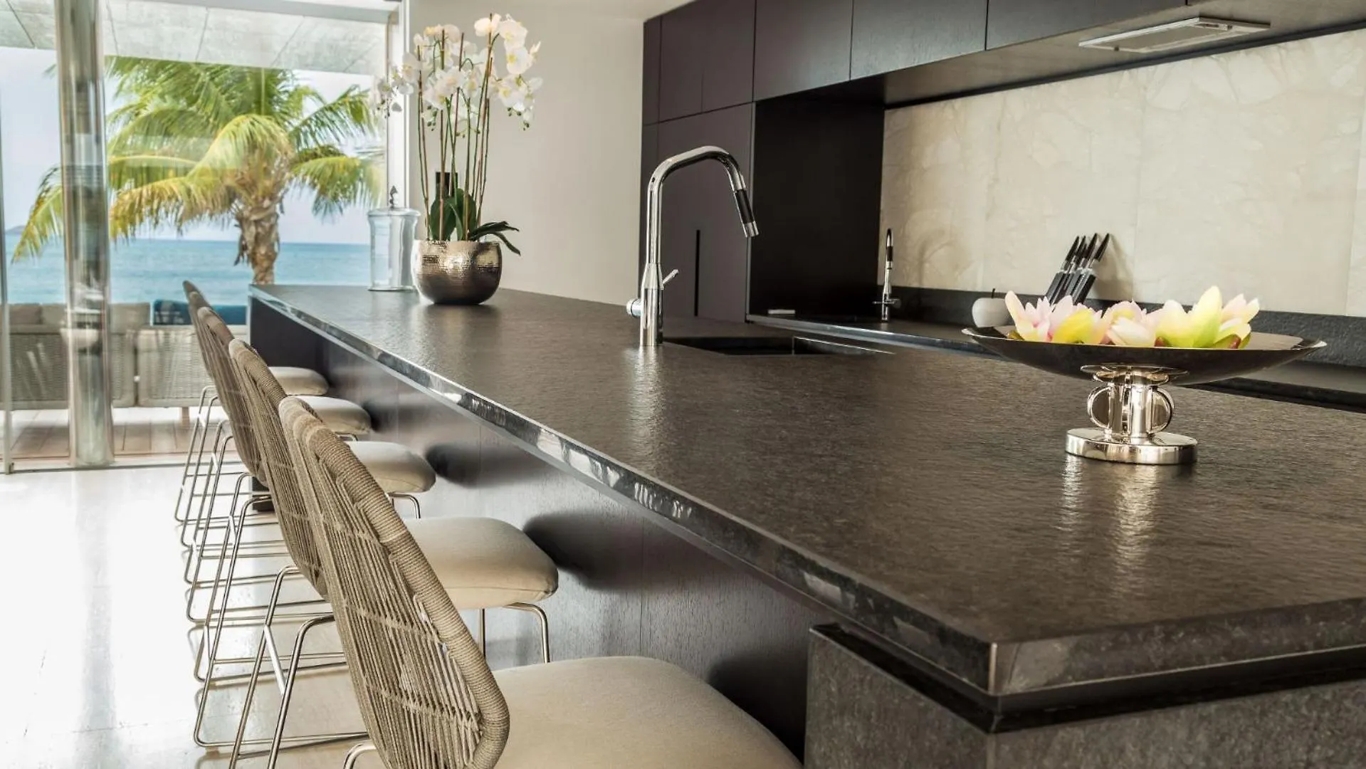 Deluxe Ocean Feels Villa In Flamands Beach Saint Barthelemy
